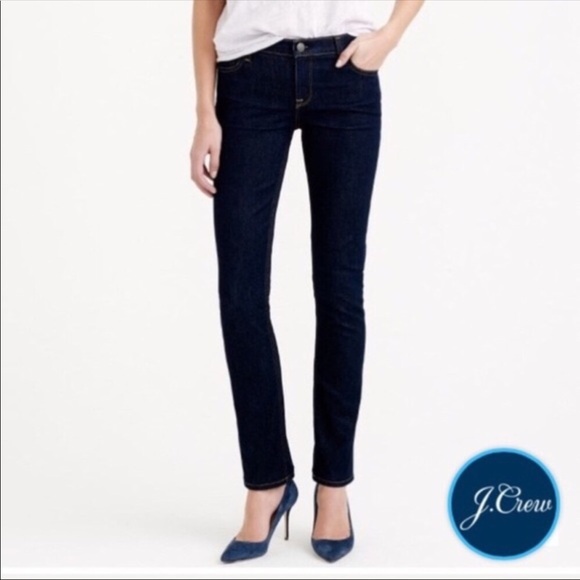 J. Crew Denim - J. Crew | Matchstick Dark Rinse Straight Jeans 31R